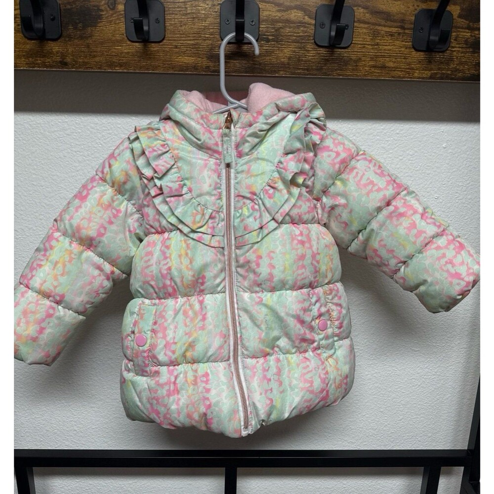 Wippette girls coat size 2T toddler pink coat warm